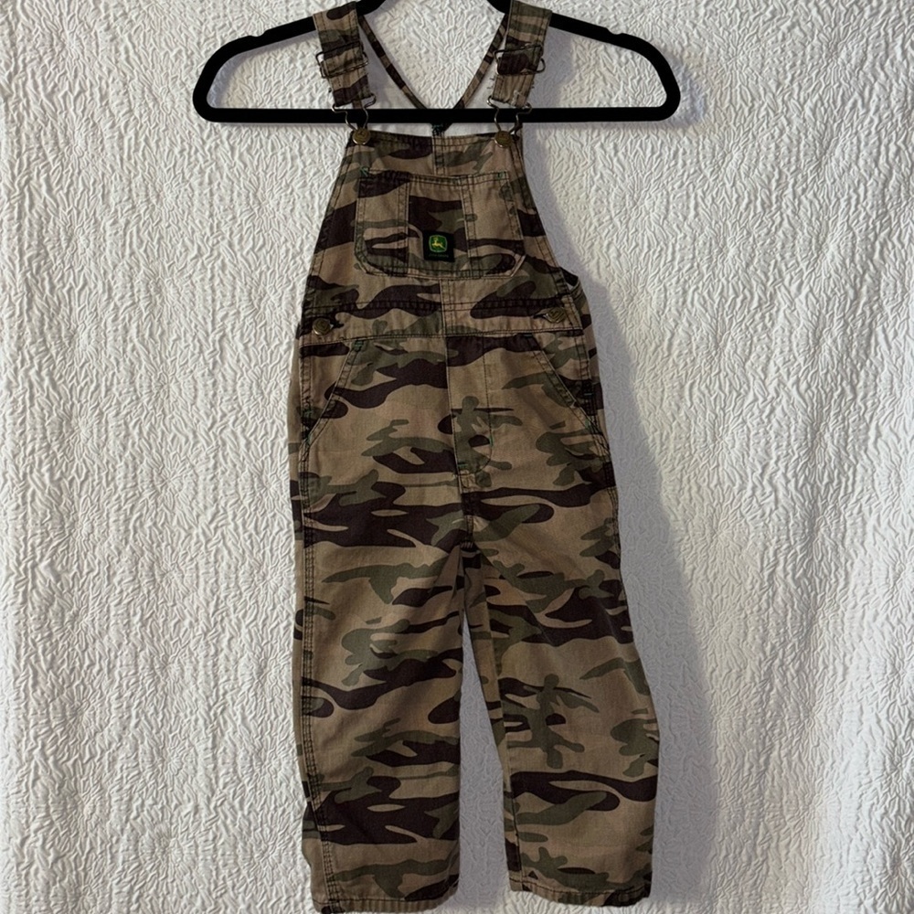 John Deere Camo Bib Overalls